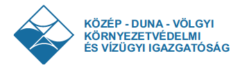 Közép duna völgyi környezetvédelmi és vízügyi igazgatóság
